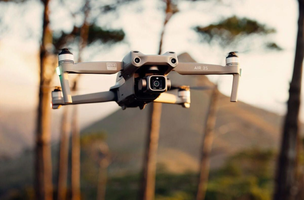 DJI Air 2S 无人机回收机型展示图