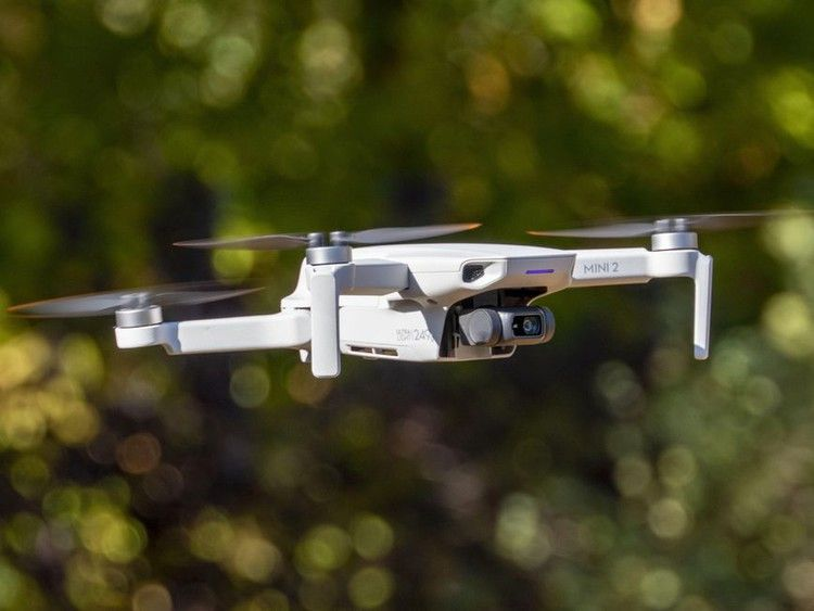 DJI Mini 2 无人机回收机型展示图